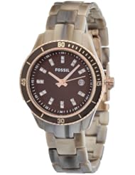 Fossil Stella Mini Three Hand Resin Watch - Alpine Horn Es3094