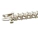 14kt Yellow Gold Trendy Diamond Link Tennis Bracelet