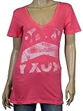 Roxy Women's Again Shirt Tunic-Pink-Small