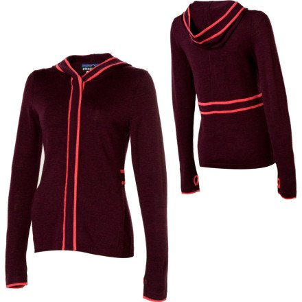 Patagonia Damen Pullover W\'s Merino Zip Cardigan, DARK RUBY, M, 50465_710 Preisvergleich