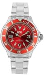 Ice-Watch - Classic Collection - Transparent Red - Medium ( 43 mm )