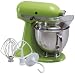 Kitchenaid Ksm150psga Artisan Series Tilt-head 9 Cup Stand Mixer Green Apple