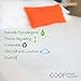 Coop Home Goods Ultra-Tech Waterproof Mattress Protector Twin, Smooth Top Mattress Pad, Waterproof Cover, Up to 18 Inches Deep, Machine Washable, Noiseless Comfort, Twin (39x75)