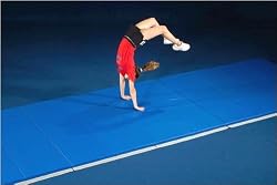 Mancino 4x8 ROYAL BLUE Gymnastics Mat- FREE SHIPPING
