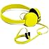 Nokia Coloud Knock On-Ear Leicht Kopfh&ouml;rer f&uuml;r iPod, iPhone, MP3 Player und Smartphone - Gelb