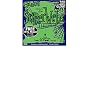 JUMBO GLOW IN THE DARK GREEN HALLOWEEN SPIDER WEBS + 4 SPIDERS