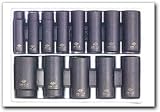 Sunex 13 pc. 1/2 Dr. Deep SAE 6 Point Impact Socket Set