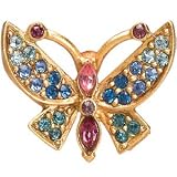 Jay Strongwater Butterfly Tack Pin Norma