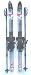 Whitewoods Nordic Cross Country Skis for Kids 100cm with Poles NEW