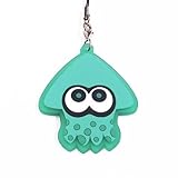 スプラトゥーン イカ ターコイズ イカす クリアラバーストラップ