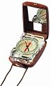 Barigo Model 16 Acrylic navigation compass and sighting mirror in leather case
