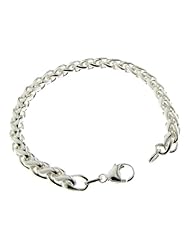 Phil Laender - Silver Wheat chain Bracelet - Sterling Silver - 20 Gr - 20cm