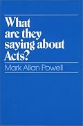 What Are They Saying About Acts?