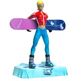 ELISE from the hit EA SPORTS video game SSX TRICKY Series 1 Game Pro * 7 INCH * Action Figure & Snowboard ~ Joy Ride
