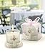 Glass Candleholder featuring a Cross (Qty.18) Christening / Communion favors