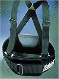 Schiek Lumbrosacral Black Belt with shoulder straps Model 4006