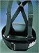 Schiek Lumbrosacral Black Belt with shoulder straps Model 4006