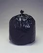 Black Garbage Bags 23x10x39 33 Gallon 100/Case 1.7 Mil