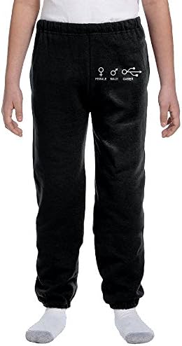 Female Male Nerd USB Funny Geek Sweatpant For Teen Boys Girls