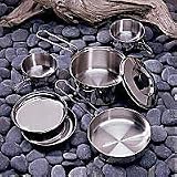 Coleman Stainless Steel 2-Person Mess Kit