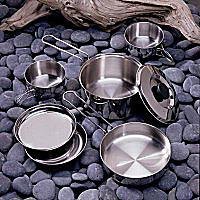 Coleman Stainless Steel 2-Person Mess Kit
