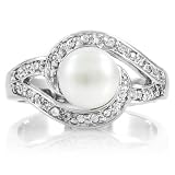 Sosie's Sterling Silver Freshwater Pearl Ring