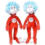 Manhattan Toy Company Dr. Seuss Thing One& Thing Two