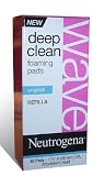 30 Neutrogena Wave Refill Foaming Pads - Deep Clean Power Cleanser