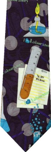 Chemistry Novelty Tie