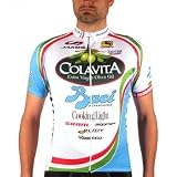 Giordana 2010 Men's Colavita/Baci Team Short Sleeve Cycling Jersey - GI-SSJY-TEAM-COLA