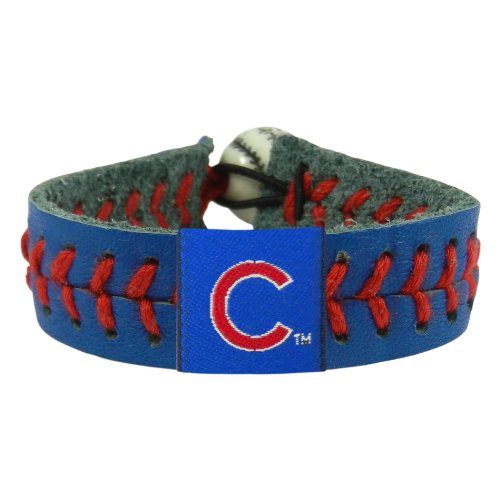 MLB Chicago Cubs Team Color Baseball Bracelet at Amazon.com