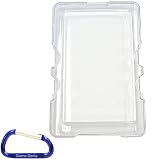 Premium Hard Crystal Case (Clear) for the Barnes and Nobles Nook eReader with Free Carabiner Key Chain