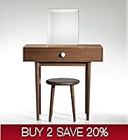 Conran Starley Dressing Table Stool Mirror Set