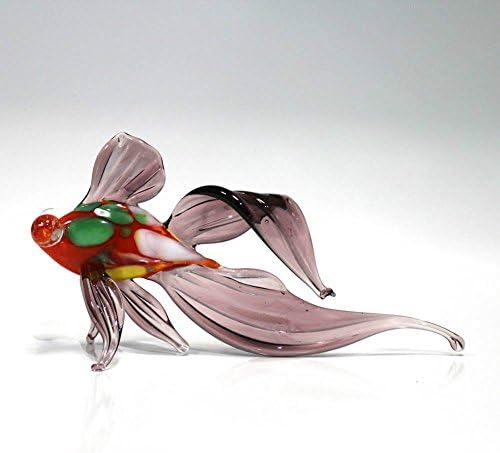 Big Glass Figurine "Fish" Russian Handmade