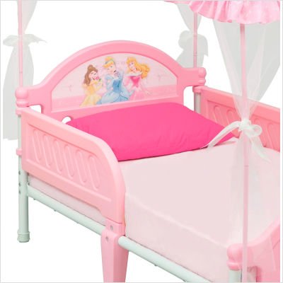 Delta Disney Princess Toddler Bed with Canopy
