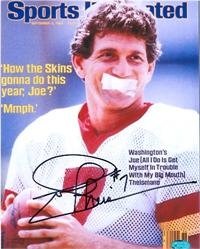 Joe Theismann autographed 8x10 Photo (Washington Redskins) Sports Illustrated Magazine Image