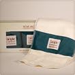 Simple by Bebe au Lait Peacock Organic Burp Cloth 3 Pack