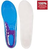 Massaging Insoles By Envelop - Best Shoe Inserts for Running, Hiking, & More - Best Full Length Insoles for Men & Women - Advanced Design Lets Gel Insoles Absorb Shock - Vive Guarantee (Men's 8-13)