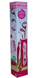 Barbie 5 Piece Junior Girl Golf Set with 15 Deg. High Launch Fairway Driver, 6/7 Dual Identity Cavity Back Iron, Alignment Blade Putter, USGA approved Barbie Golf Ball and Barbie Golf Bag with Bonus of Adjustable Visor, 6 Wooden Tees and 3 Ball Markers