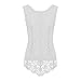 Sumtory Women's Lace Blouse Sleeveless Embroidery Tops Vest Shirt Blouse