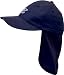 Zunblock Cap Protec - Casquette protège-nuque enfant - Bleu marine - Taille 54-56