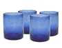 Artland Iris DOF, 14-Ounce, Cobalt Blue, Set of 4