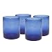 Artland Iris DOF, 14-Ounce, Cobalt Blue, Set of 4