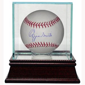 Ozzie Smith signed Official Major League Baseball w/ Glass Case- Tri-Star Hologram