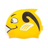 GOGO™ Silicone Swim Cap / Swimming Cap for Kids, Cartoon – Yellow Fish