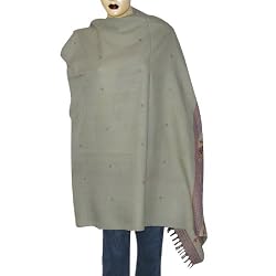 Ladies Shawl Wool Embroidered Outerwear 80 x 40 inches