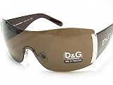 New Dolce & Gabbana D&G 8039 525/73 Chocolate Brown Sunglasses Size: 31-01-130
