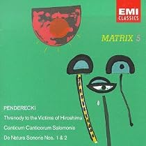 Penderecki: Anaklasis; Threnody; etc.
