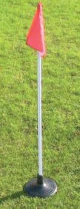 Soccer Innovations P-SCF25T Corner Flag Set with Jumbo Base (Call 1-800-234-2775 to order)