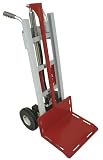 Liftn Buddy B250 Aluminum Frame Electric Hand Truck with Electrak Pro Actuator, 10" Dia x 4-1/2" Width Wheel, 250 lbs Capacity